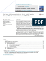 Lithium Availability in The Future