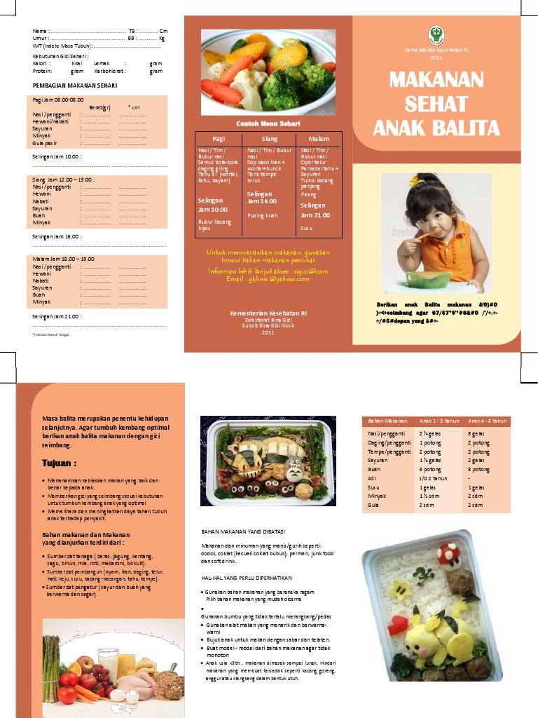 Contoh Brosur Minuman Kesehatan Terpercaya