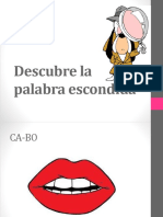 Descubre La Palabra Escondida