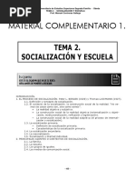 Socialización y Escuela