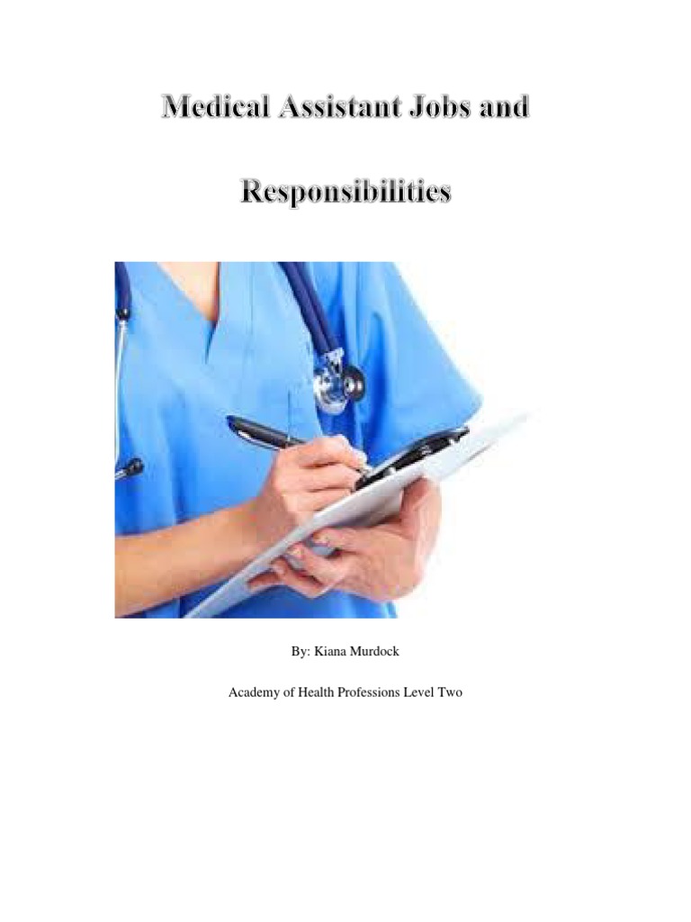 Medical Assistant Roles and Responsibilities | PDF | Medical Record ...