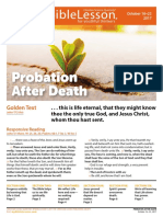 Mybiblelesson: Probation After Death