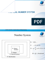 Bab 1 the Real Number System