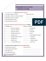 L'interrogation avec inversion Exercices et corrigé.pdf