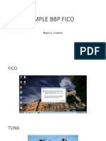 Imple BBP Fico: That Is Y, I Want It