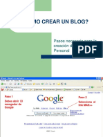 Como Crear Un Blog