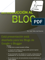 Introduccion Al Blog