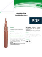 Cable Cu Desnudo Semiduro GENERAL CABLE