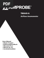 TMA40-A Airflow-Anemometer Manual PDF