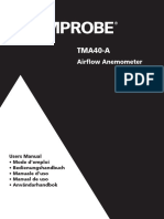 TMA40-A Airflow-Anemometer Manual PDF