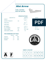 FT Mini Arrow Design Specifications and Assembly Guide