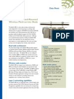 Belair100S Strand-Mounted Wireless Multi-Service Node: Data Sheet