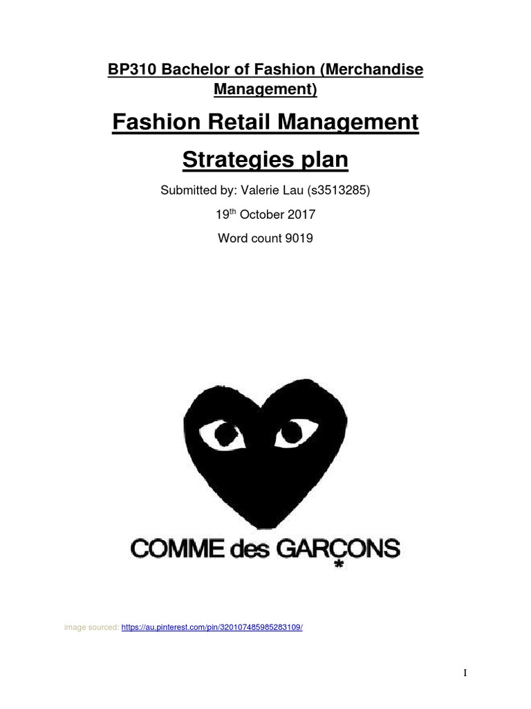 Fashion Retail Management PDF Strategic Management Retail