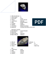 Mineral Golongan Tugas