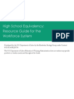 HSE Resource Guide For The Workforce System