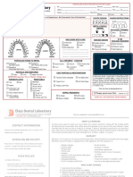 Notes & Instructions: Pontic Design Shade Instructions