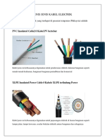 Jenis Jenis Kabel Elektrik