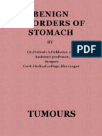 Benign Disorders of Stomach