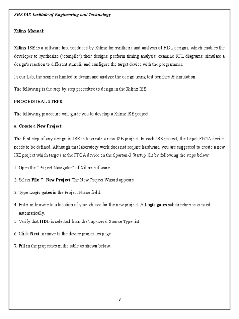 9 Ecad Lab Manual PDF Vhdl Digital Electronics