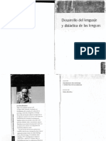 BRONCKART-Desarrollo Del Lenguaje y Didáctica de Las Lenguas PDF