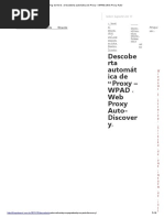 Proxy - Wpad ( Web Proxy ) Windows 2008 Server