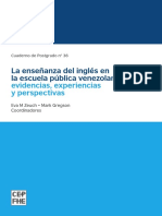 La Enseñanza Del Ingles en La Escuela Publica Venezolana (Abril, 2015=
