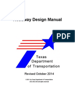 Roadway Design Manual - Texas DOT