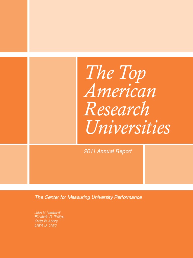 List of Top Research Universities in US | PDF