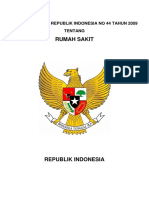 Undang Undang Republik Indonesia No 44 Tahun 2009