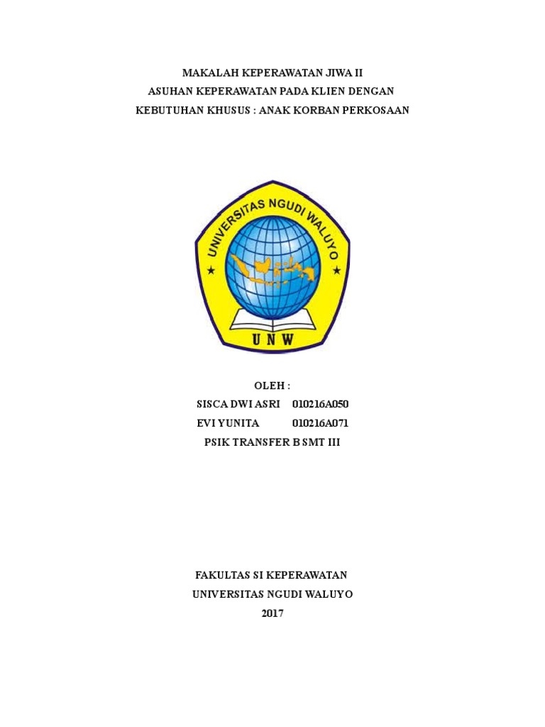 Makalah Jiwa II Korban Perkosaan