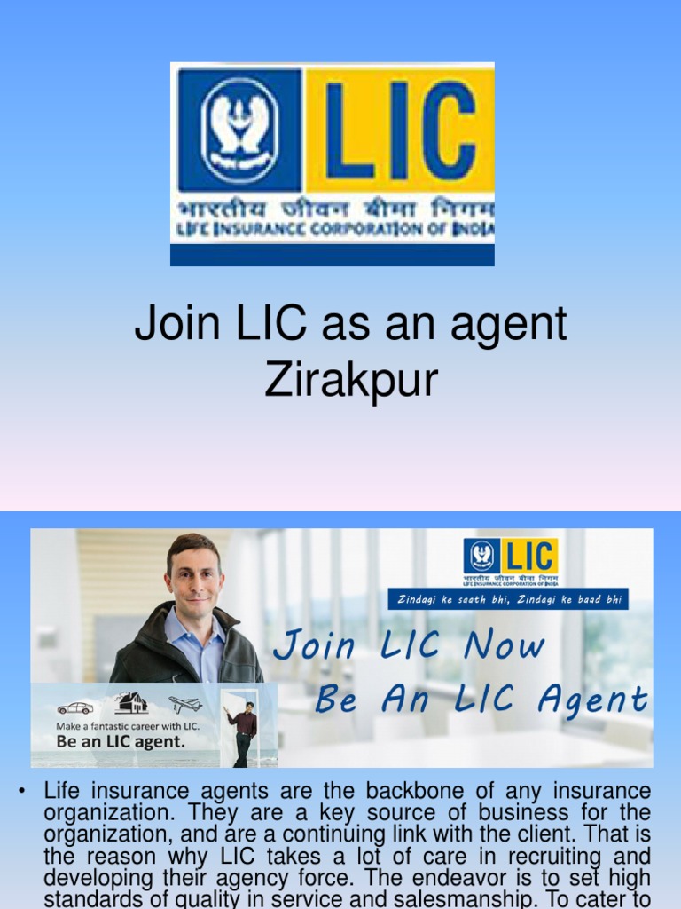 Become a LIC Life Insurance Agent | PDF