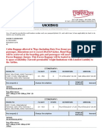 Ukxbkg: Confirmation Number