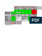 E Weight Calculation