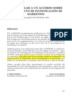 Cómo Llegar A Un Acuerdo Sobre Un Proyecto de Investigación de Marketing