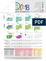 Calendario Académico Uniovi 2017-2018