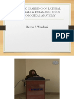 Retno S Wardani: Systemic Learning of Lateral Nasal Wall & Paranasal Sinus Radiological Anatomy