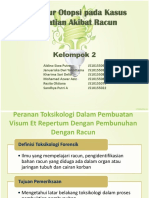 Prosedur Otopsi Pada Kasus Kematian Akibat Racun