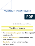 Physiology of Circulation System 2016