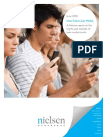 16753035 Nielsen Study How Teens Use Media June 2009 Read in Full Screen Mode
