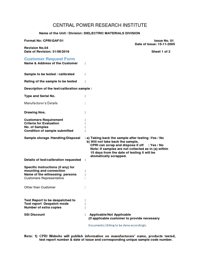 Crf Pdf Websites Calibration