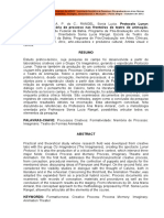 Yarasarrath A P C Lyra - Protocolo Lunar Formatividade Memoria de Processo Nas Fronteiras Do Teatro de Animacao