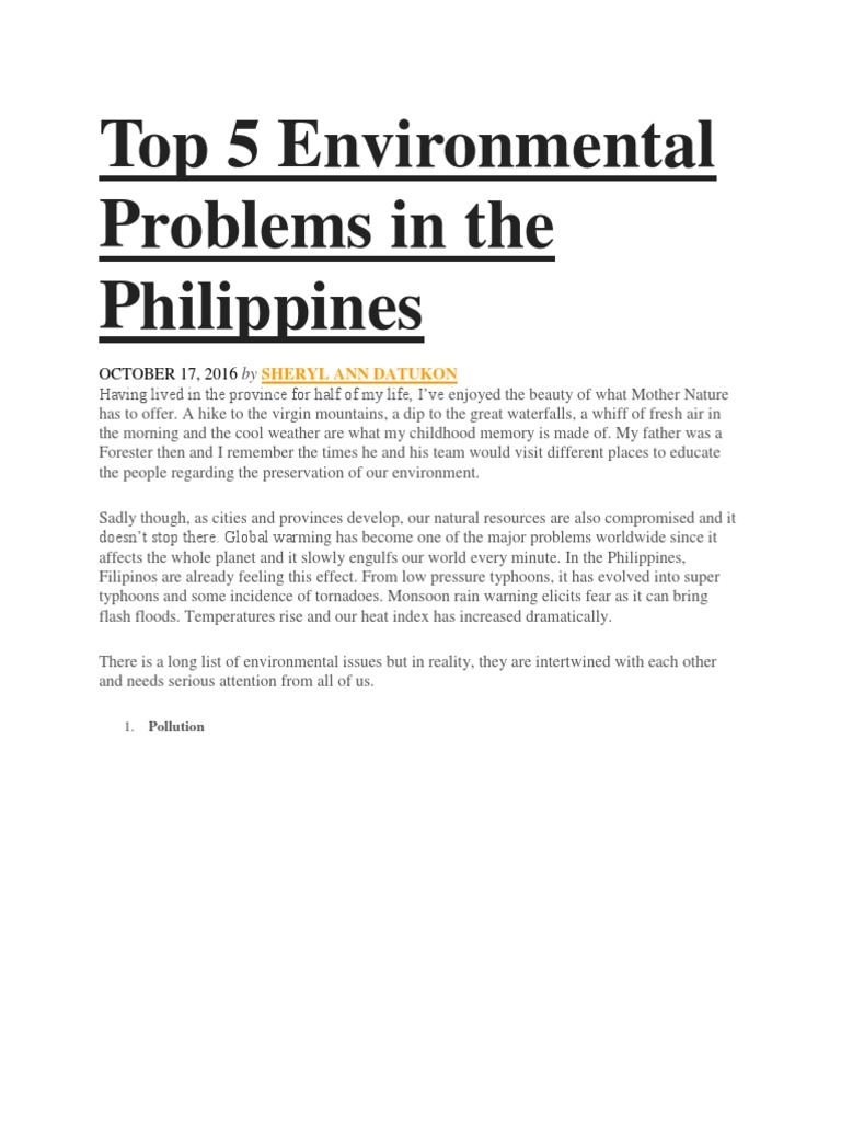 research paper about overpopulation in the philippines