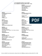 Certified Energy Managers List 2004