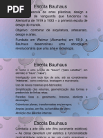 Slides Escola Bauhaus