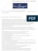 Perguntas e Respostas Sobre A Desoneração Da Folha de Pagamento Das Construtoras e Suas TerceirizadasTânia Gurgel CONSULTORA E PALESTRANTE - Tânia Gurgel CONSULTORA E PALESTRANTE