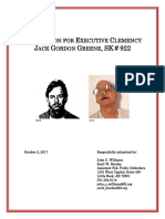 Greene Clemency Application With Attachments (Reduced File Size)