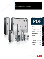 ACS880 Drives With Primary Control Program: Quick Start-Up Guide