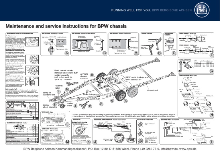 Chassis Maintenance Service Instructions PDF Nut (Hardware) Screw
