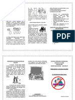 Triptico Intimidacion