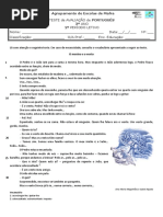 Ficha Av. Trimestral Português 2º Período